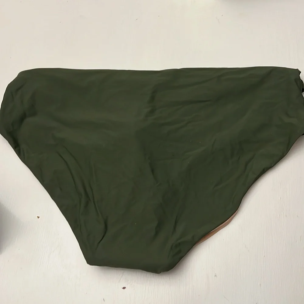 J. Crew Jojo High Waist Bikini Bottom Size 2X NWT bathing suit